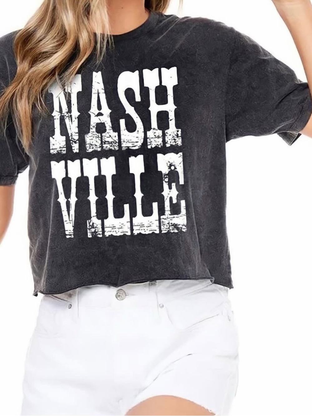 Zutter Charcoal Gray "Nashville" Graphic Tee